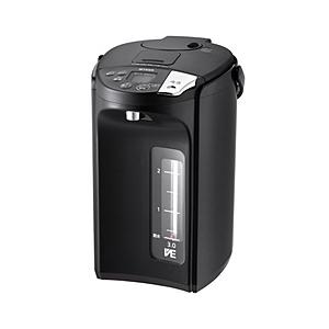 TIGER(タイガー) 電気ポット  アーバンブラック PIS-G300KE ［3.0L /蒸気レス機能つき］ | タイガー