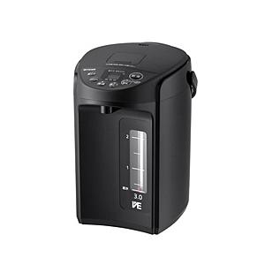 TIGER(タイガー) 電気ポット  クールブラック PIQ-G300KC ［3.0L /蒸気セーブ機能つき］ | タイガー