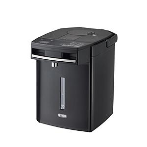 TIGER(タイガー) 電気ポット 蒸気レスVE電気まほうびん アーバンブラック PIM-H220KE ［2.2L /蒸気レス機能つき］ | タイガー