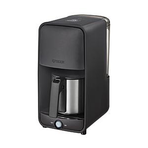 TIGER(タイガー) コーヒーメーカー  マットブラック ADC-G060KM ［ミルなし］ | タイガー