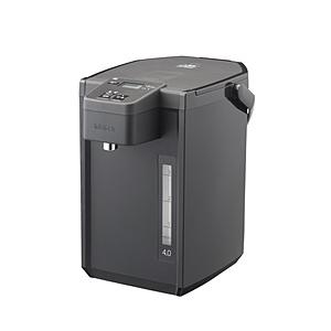 TIGER(タイガー) VE電気ポット4.0L  ブラック PIXA-400K ［4.0L /蒸気セーブ機能つき］ | タイガー