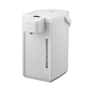 TIGER(タイガー) 電気ポット5.3L  ホワイト PDX-A530W ［蒸気セーブ機能つき］ | タイガー