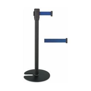 テラモト ベルトパーテーションスタンドD (スチール)青 ＜ZPC7402＞ | テラモト