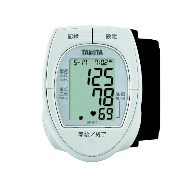 タニタ 血圧計 ホワイト BP-E11 [手首式] | TANITA | 01