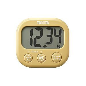 タニタ 抗菌でか見えタイマーＹＬ タニタ マスタードイエロー TD429YL | TANITA