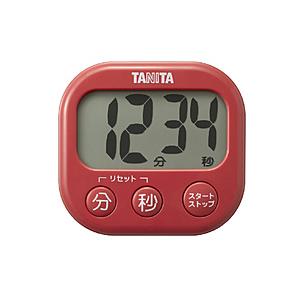 タニタ 抗菌でか見えタイマーＲＤ タニタ チェリーレッド TD429RD | TANITA