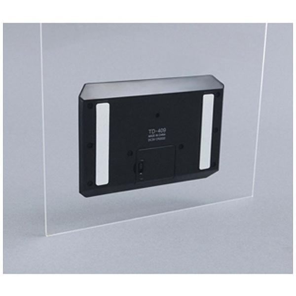 タニタ デジタルタイマー 「ガラスにつくタイマー」　TD-409-BK ブラック | TANITA | 04