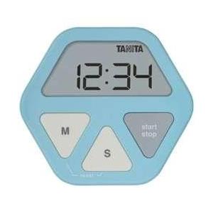 タニタ デジタルタイマー 「ガラスにつくタイマー」　TD-410-BL ブルー 【864】 | TANITA