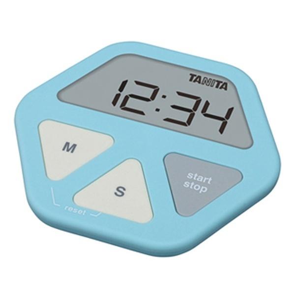 タニタ デジタルタイマー 「ガラスにつくタイマー」　TD-410-BL ブルー 【864】 | TANITA | 02