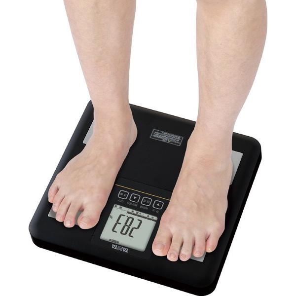 タニタ 体重体組成計 健康管理 お手軽 ダイエット コンパクト 小型 ブラック BCBI01BK | TANITA | 06