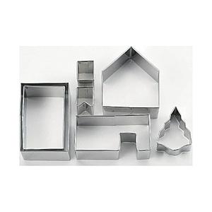 タイガークラウン 18-0クッキー抜型 クッキーハウス No.1743 ＜WNK8501＞ [振込不可] | 