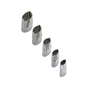 遠藤商事 SA18-8手造り業務用抜型(5ヶ組) 木の葉 ＜BNK09031＞ | 遠藤商事