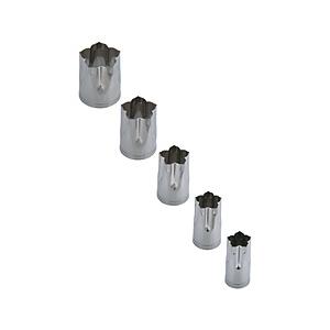 遠藤商事 SA18-8手造り業務用抜型(5ヶ組) 桔梗 ＜BNK09032＞ | 遠藤商事