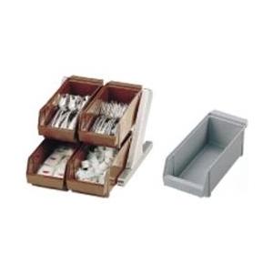 遠藤商事 SA18-8デラックス オーガナイザー 2段2列（4ヶ入） グレー ＜EOC021＞ | 遠藤商事