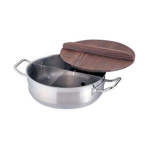 遠藤商事 21-0 TKGプロ 電磁用丸型おでん鍋 （木蓋付） 小 ＜EOD292＞ | 遠藤商事