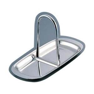 遠藤商事 18-8ミニカスタートレー（2仕切） 手付 ＜PKSA501＞ | 遠藤商事