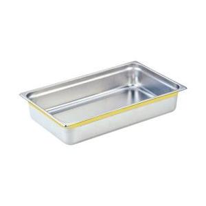 遠藤商事 DO-EN18-8カラーラインGNパン 1/2 150mm イエロー ＜AGS2535＞