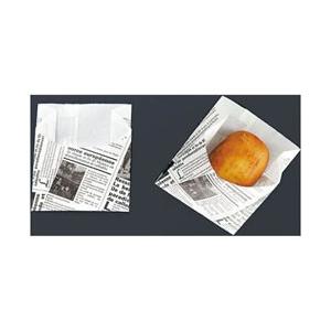 大阪ポリヱチレン販売 耐油紙袋 ヨーロピアンハーフムーン No.210(100枚入) ＜WPV4401＞ [振込不可] | 遠藤商事