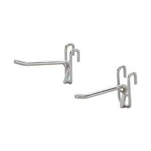 アイリスオーヤマ IRIS　メタルラック用フックシングル2個入　90×55 MR-12F | IRIS OHYAMA