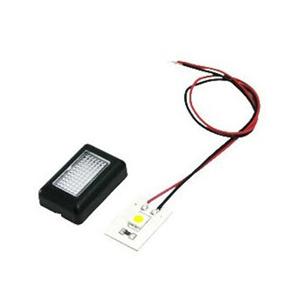 エーモン工業 1825　フラットLED　8000ケルビン1灯　白色 | amon