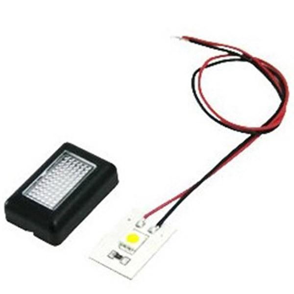 エーモン工業 1825　フラットLED　8000ケルビン1灯　白色 | amon | 01