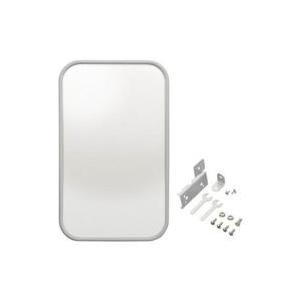 エーモン工業 6600　安全計画　ガレージミラー　曲面率2000R　サイズ：約370×220mm | amon