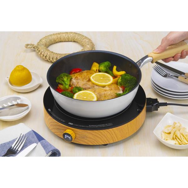 石崎電機製作所 丸形IH調理器   SICH-W1400WO ［1口 /100V］ |  | 04