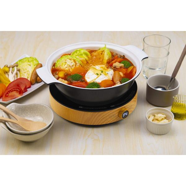 石崎電機製作所 丸形IH調理器   SICH-W1400WO ［1口 /100V］ |  | 05