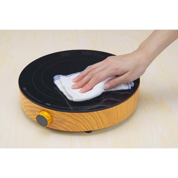 石崎電機製作所 丸形IH調理器   SICH-W1400WO ［1口 /100V］ |  | 07