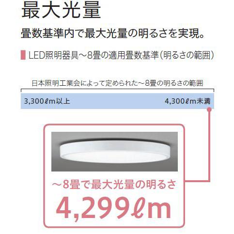ODELIC オーデリック リモコン付LEDシーリングライト（〜8畳
