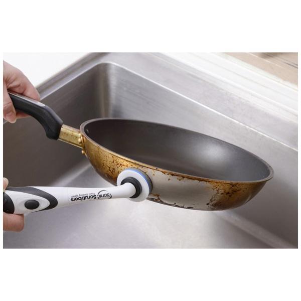 ジャパンインターナショナルコマース 電動お掃除ブラシ ソニックスクラバー キッチンステンレス用本体セット SST-JP 【864】 |  | 06