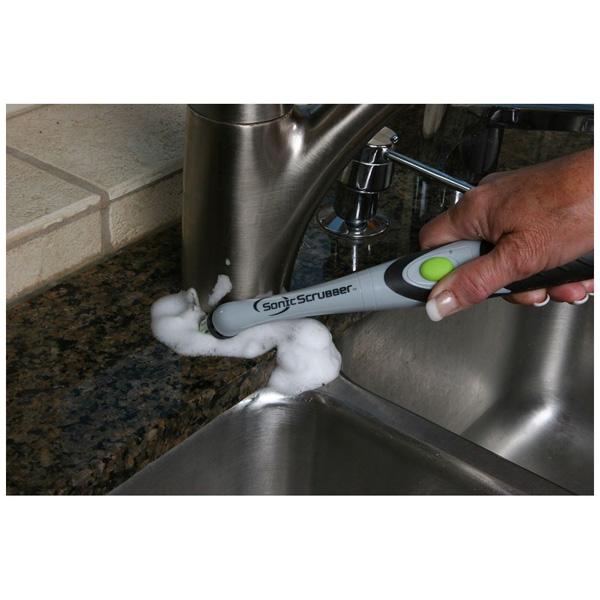 ジャパンインターナショナルコマース 電動お掃除ブラシ ソニックスクラバー キッチン家庭用本体セット NXSK-JP 【864】 |  | 02