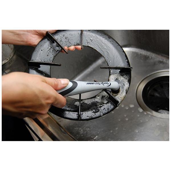 ジャパンインターナショナルコマース 電動お掃除ブラシ ソニックスクラバー キッチン家庭用本体セット NXSK-JP 【864】 |  | 05