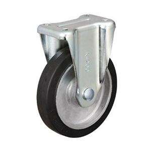 イノアック 牽引台車用キャスター 固定金具付 Φ200 TR200AWK | 