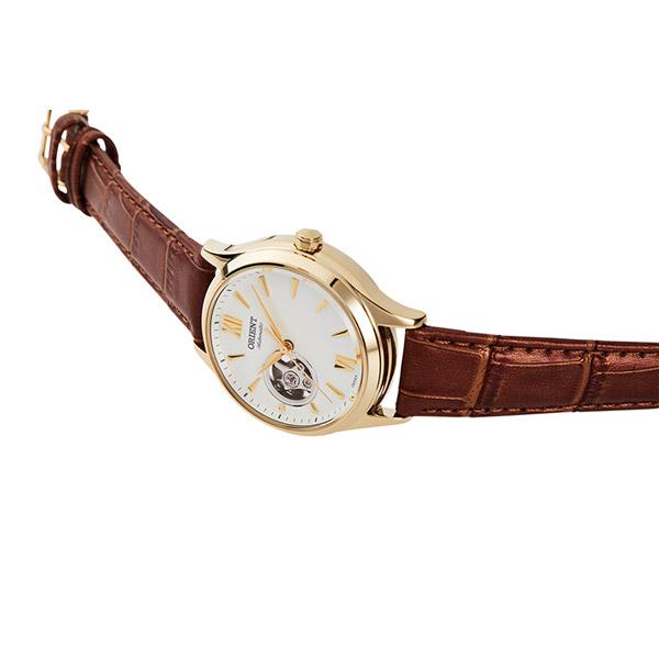 オリエント時計 ORIENT(オリエント） 自動巻き 機械式  オートマティック オープンハート ホワイト シルバー  ホワイト/ブラウン RN-AG0728S | ブランド登録なし | 04