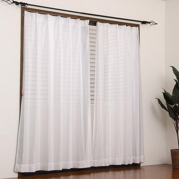 東京シンコール 2枚組レースカーテン シーサー(100×198cm) |  | 01