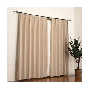 東京シンコール ドレープカーテンシード（100×135cm/ベージュ） | 