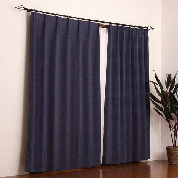 東京シンコール ドレープカーテンシード(100×135cm/ネイビー） |  | 01