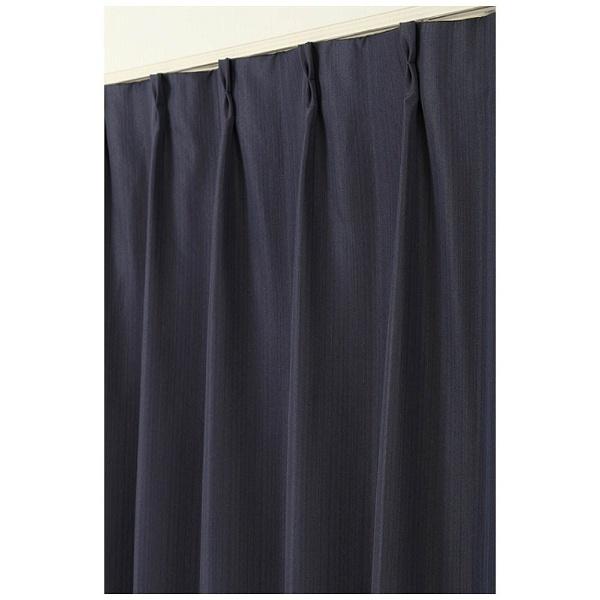 東京シンコール 2枚組　ドレープカーテン ウッディ(100×200cm/ネイビー) |  | 01