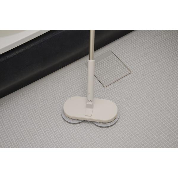 CCP コードレス回転モップクリーナーNeo＋Brisa　【ビックカメラグループオリジナルモデル】  バニラ ZJ-MA42BK-VL ［水拭き対応］ [振込不可] | CCP | 07