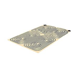 コロナ 3畳用ソフトパネル 折りたたみ式ツインヘッダー   UP-32FC 【お届け日時指定不可】 [代引不可] | CORONA（住宅設備）