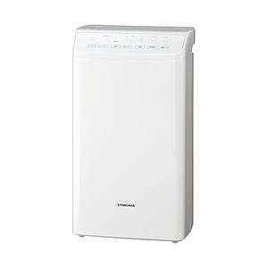 コロナ 衣類乾燥除湿機 WHシリーズ クリスタルホワイト CD-WH1225-W ［コンプレッサー方式 /木造15畳まで /鉄筋30畳まで］ | CORONA（住宅設備）