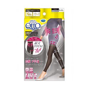 レキットベンキーザージャパン おそとでメディキュット スリムフォーカス レギンス ブラック L-LL | 