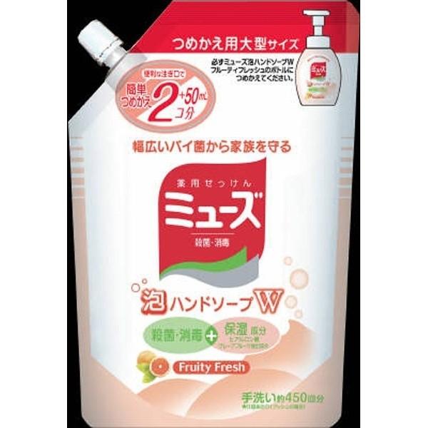 レキットベンキーザージャパン ミューズ 泡ハンドソープW つめかえ用大型サイズ フルーティフレッシュ 450ml〔ハンドソープ〕 [振込不可] |  | 03