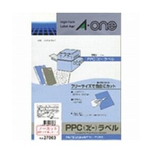 エーワン PPCラベル 透明ツヤ消しフィルム （A4・100シート）　27003 | エーワン