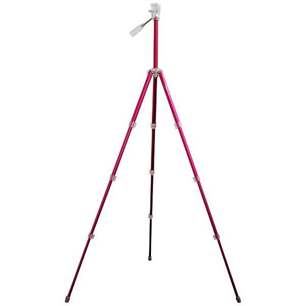 キング Fotopro カラーアルミ三脚4段 C-3i RED レッド |  | 01