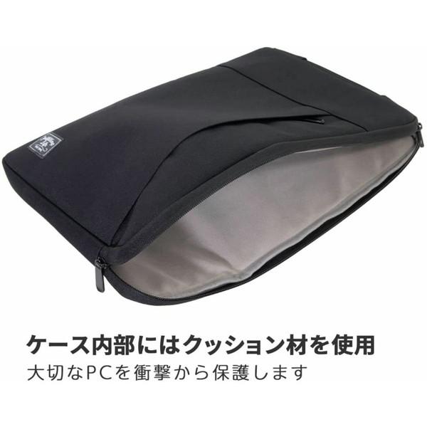 キング ノートパソコン対応 [〜15.6インチ] King PCインナーケース  ブラック K-SMWC-15BK 【864】 |  | 03