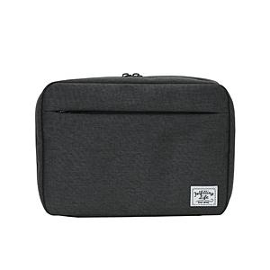 キング 大容量ガジェットポーチ [W260ｘH190ｘD60mm]  グレー LGP-GY | 