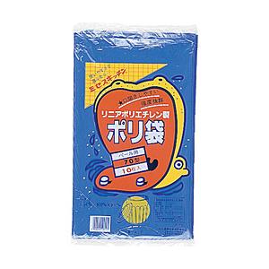積水フィルム 70型ポリ袋　青　#6-1　N9751 （1袋10枚） | 