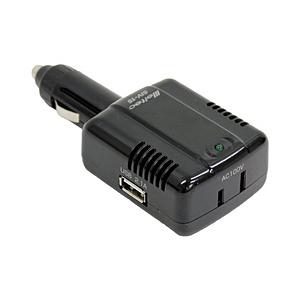 大自工業 DC12V　USB＆コンセント　出力電圧：AC100V(ACコンセント)/DC5V 2.1A　定格出力：15W(AC100V・USB出力合計)   SIV-15 | 大自工業